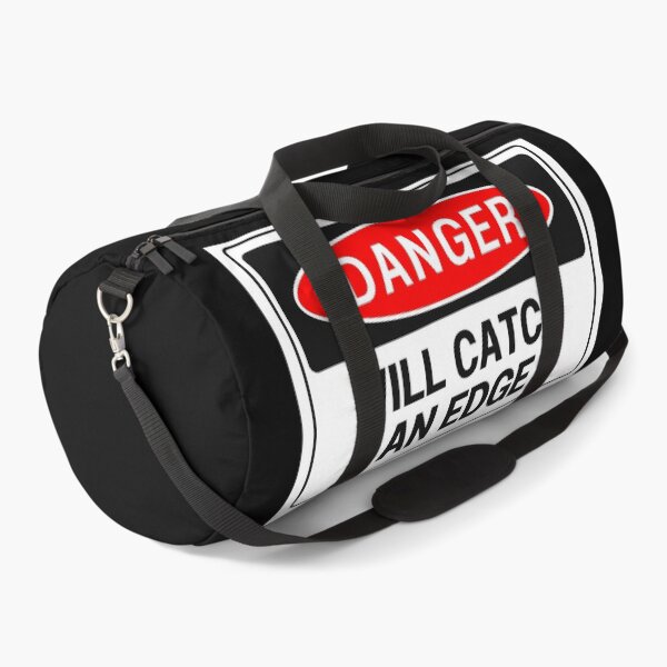 Item preview, Danger Will Catch an Edge Snowboarding Skiing Helmet Sticker designed and sold by LiamJC.