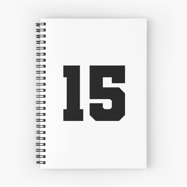 Item preview, 15, fifteen, black, soccer league designed and sold by Numbers-Art.
