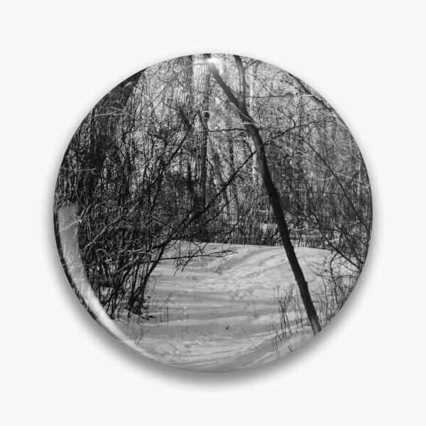 Item preview, Urban park trail in black and white designed and sold by CanadianWild418.