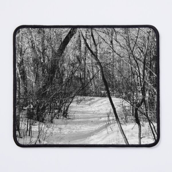 Item preview, Urban park trail in black and white designed and sold by CanadianWild418.