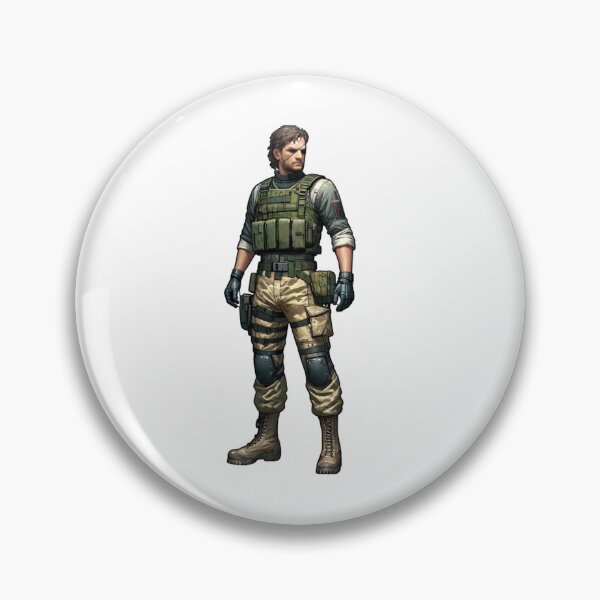 Artikelvorschau, Playstation 2-Spiel Hauptfigur Protagonist Steel Gear Solid entworfen und verkauft von kylmllr101684.