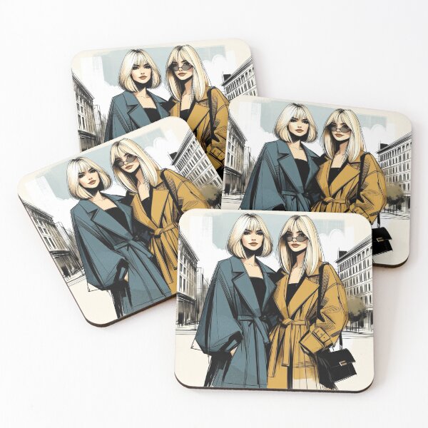 Item preview, A Chic Illustration of Urban Fashion designed and sold by Izabelabe19.