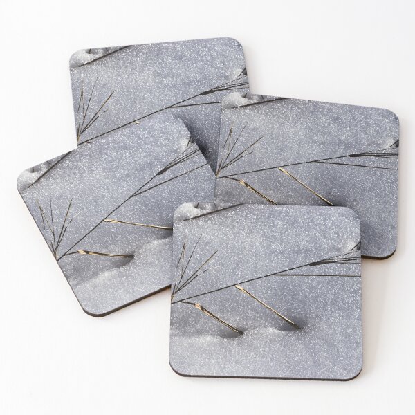 Item preview, Macro grass in the snow designed and sold by CanadianWild418.