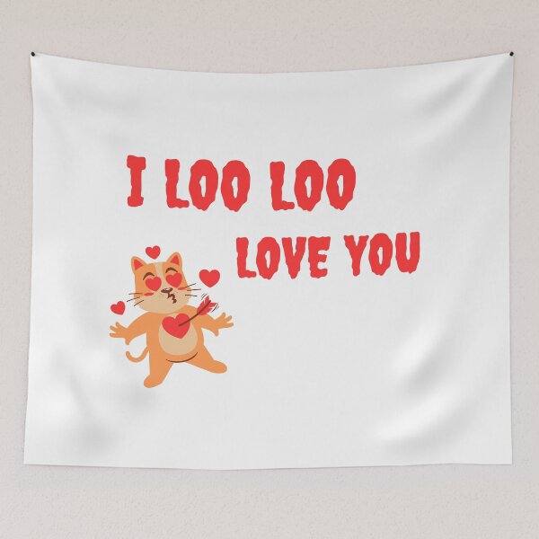 Item preview, I loo loo love you classic T-Shirt designed and sold by browide.
