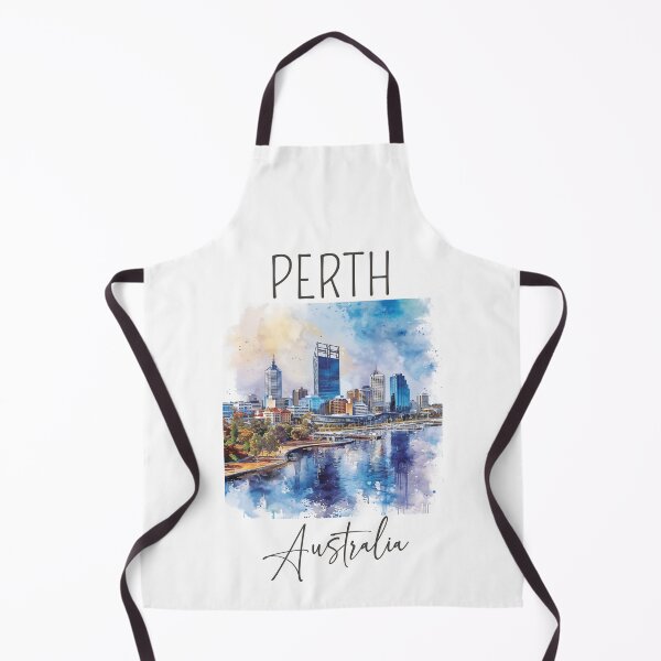 Item preview, Watercolor Design of Perth - Australia designed and sold by Sketch-Shack.