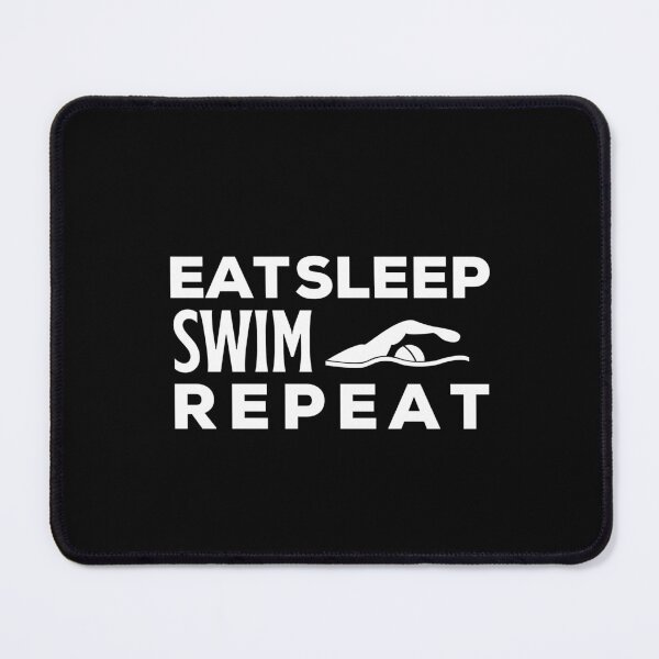 Item preview, Eat Sleep Swim Repeat designed and sold by SarcastiCrafts.