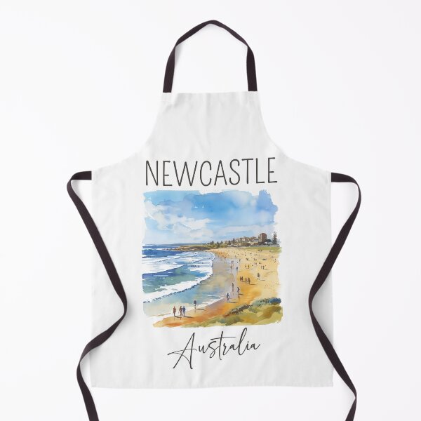 Item preview, Watercolor Design of Newcastle - Australia designed and sold by Sketch-Shack.