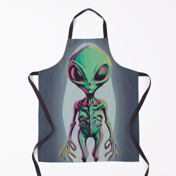 Item preview, Green Grumpy Old Alien Spaceman Cute Funny designed and sold by AizyAlien.