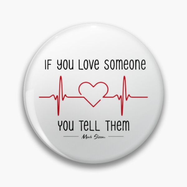 Item preview, If you love someone you tell them lettering designed and sold by TVShowtime _.