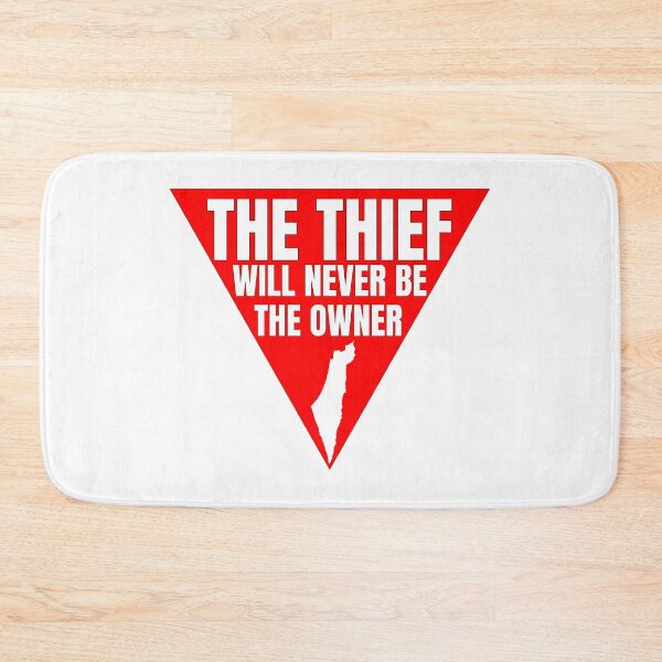 Item preview, The thief will never be the owner red triangle, freedom fighter designed and sold by Randa Ranmania.