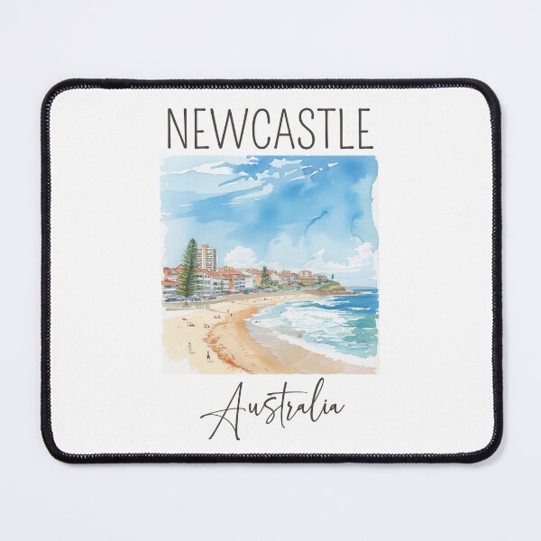 Item preview, Watercolor Design of Newcastle - Australia designed and sold by Sketch-Shack.