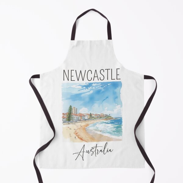Item preview, Watercolor Design of Newcastle - Australia designed and sold by Sketch-Shack.