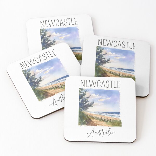 Item preview, Watercolor Design of Newcastle - Australia designed and sold by Sketch-Shack.