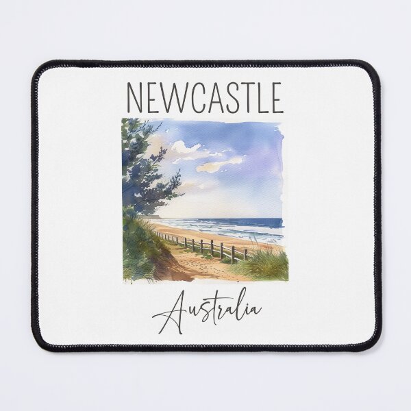Item preview, Watercolor Design of Newcastle - Australia designed and sold by Sketch-Shack.