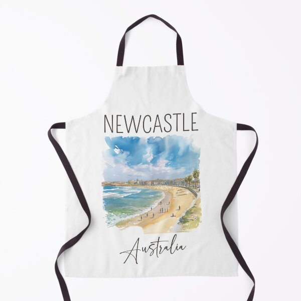 Item preview, Watercolor Design of Newcastle - Australia designed and sold by Sketch-Shack.