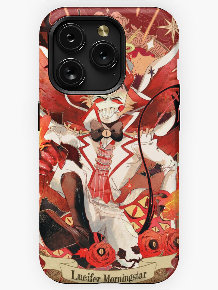 Hazbin Hotel Lucifer Morningstar Tshirt Sticker | iPhone Case