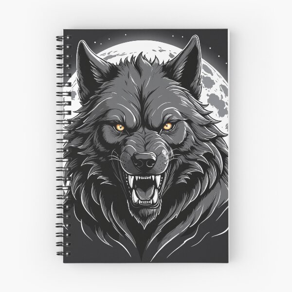 Item preview, Werewolf in front of the moon designed and sold by PragmaticP.