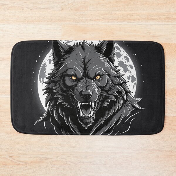 Item preview, Werewolf in front of the moon designed and sold by PragmaticP.