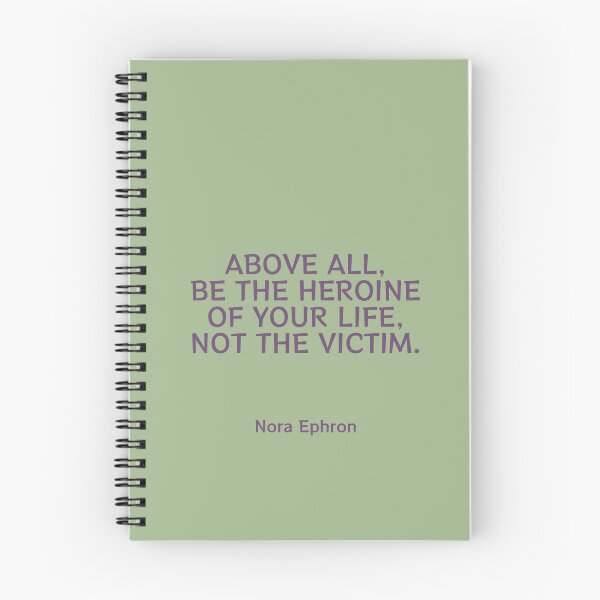 Item preview, Be the heroine of your life quote designed and sold by PeacefulHShop.