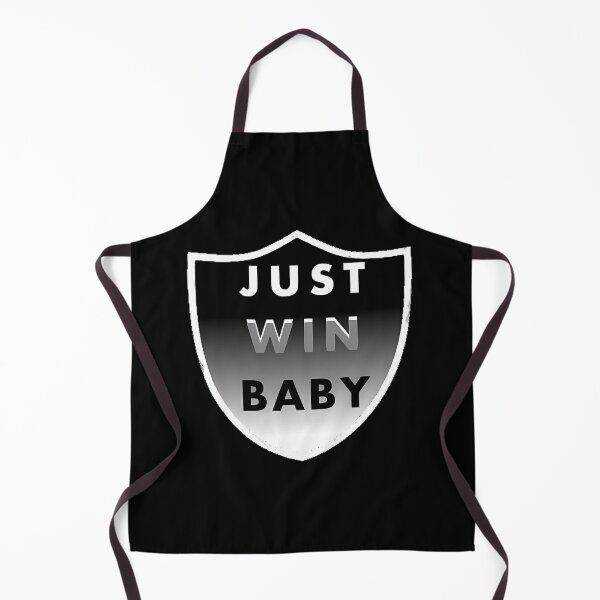 Item preview, Raider Nation Just Win Baby shield designed and sold by My Team Designs.