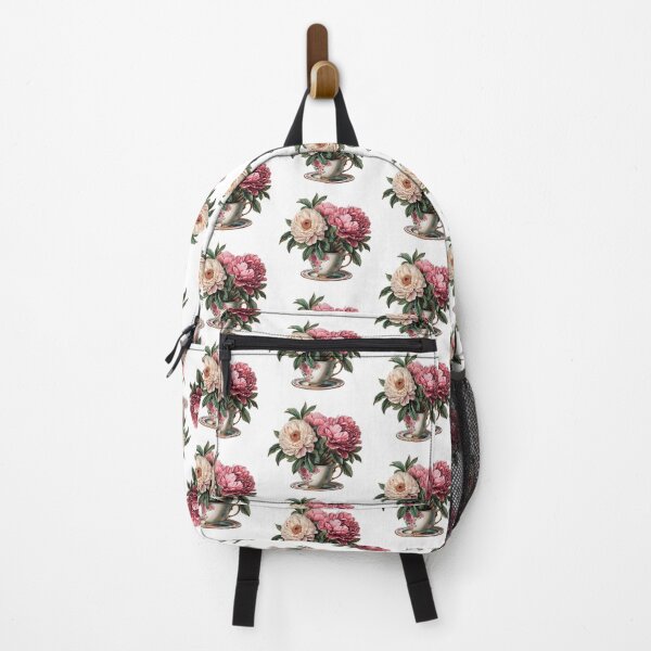 Item preview, Vintage Peony Elegance - Floral Teacup Delight designed and sold by Rez3rekt.