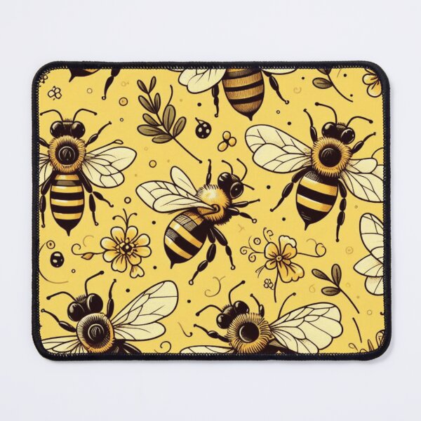 Item preview, Bees Pattern - Nature-inspired Design for Bee Lovers designed and sold by asbno19.