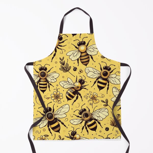 Item preview, Bees Pattern - Nature-inspired Design for Bee Lovers designed and sold by asbno19.