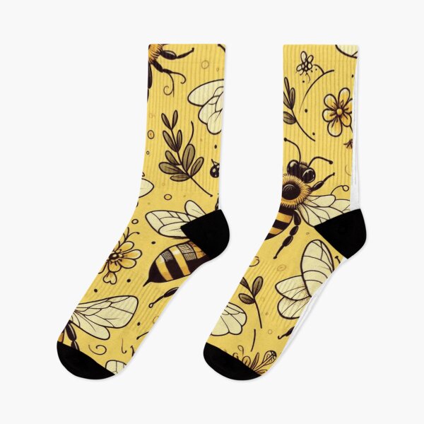Item preview, Bees Pattern - Nature-inspired Design for Bee Lovers designed and sold by asbno19.
