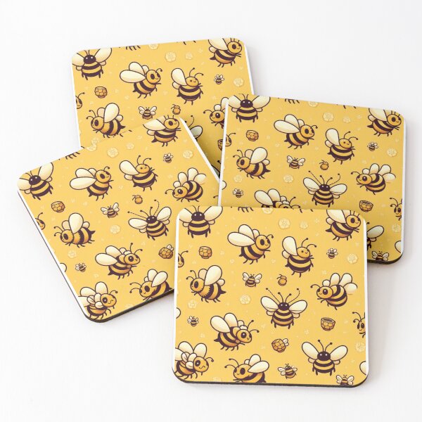 Item preview,  Bees Pattern - Nature-inspired Design for Bee Lovers designed and sold by asbno19.