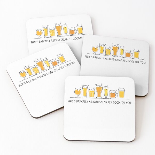 Item preview, Beer is basically a liquid salad. It's good for you! designed and sold by OtterLakeCo.