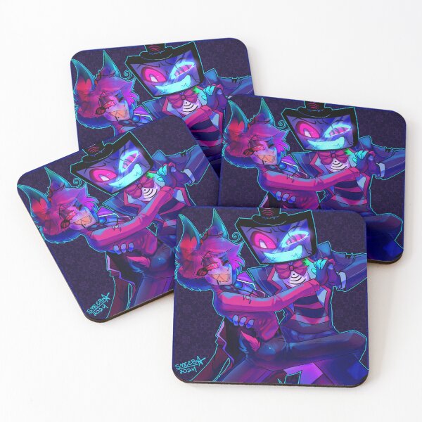 Item preview, RadioStatic Alastor Vox Hazbin Hotel Dance designed and sold by smeebsmob.