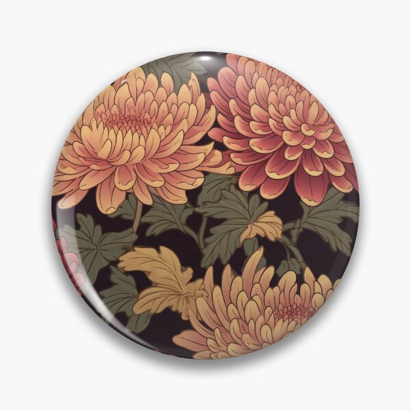 Item preview, Chrysanthemum Cascade designed and sold by PixelPatchwork.