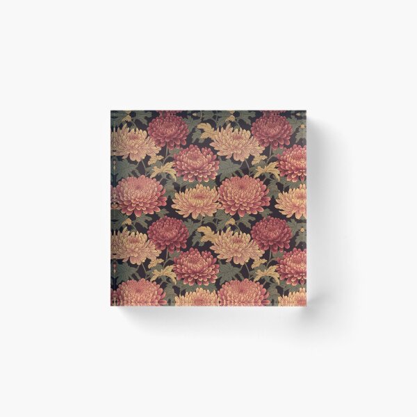 Item preview, Chrysanthemum Cascade designed and sold by PixelPatchwork.