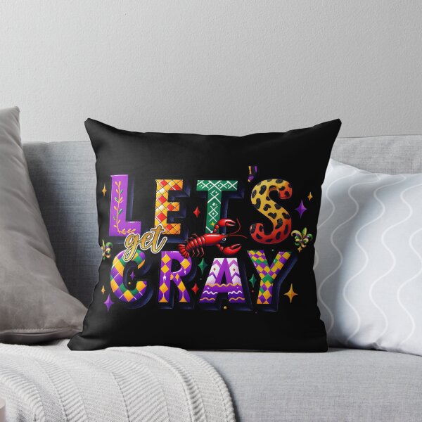 Item preview, Mardi Gras Festive Crayfish - Party Seafood Celebration designed and sold by ElLocoMus.