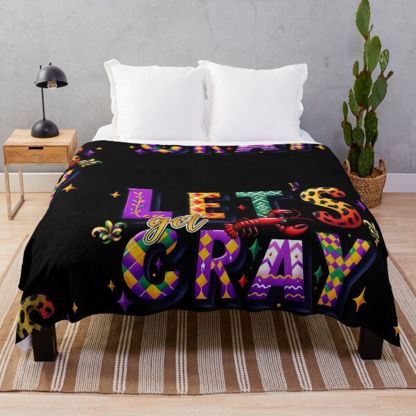 Item preview, Mardi Gras Festive Crayfish - Party Seafood Celebration designed and sold by ElLocoMus.