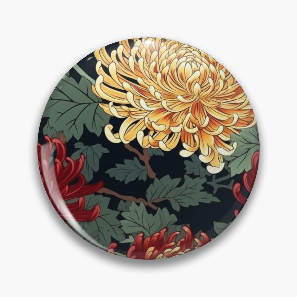 Item preview, Chrysanthemum Charm designed and sold by PixelPatchwork.