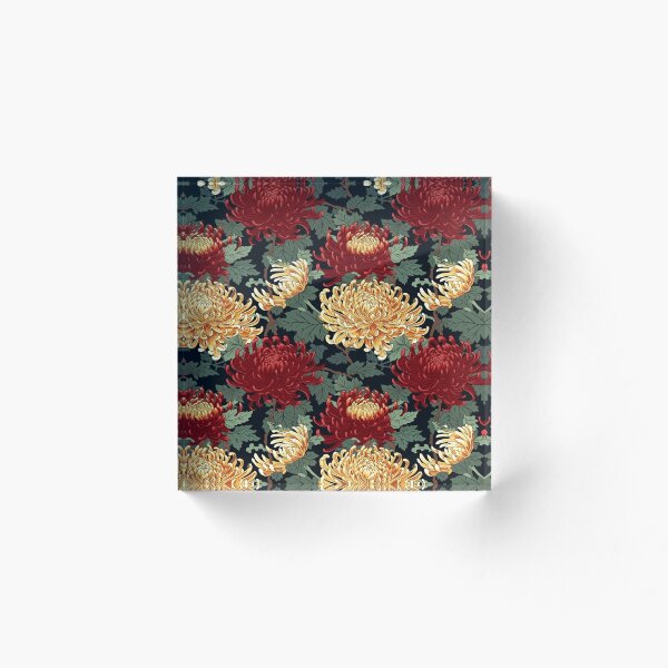Aperçu de l'œuvre Charme chrysanthème créée et vendue par PixelPatchwork.