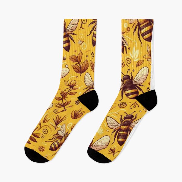Item preview, Bees Pattern - Nature-inspired Design for Bee Lovers designed and sold by asbno19.