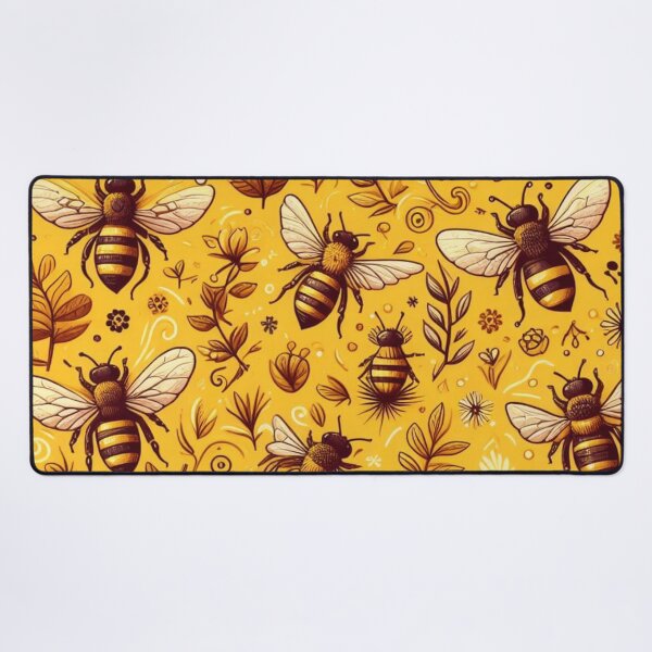 Item preview, Bees Pattern - Nature-inspired Design for Bee Lovers designed and sold by asbno19.