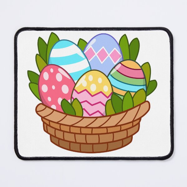 Item preview, Easter Basket with Eggs designed and sold by WildGuess5.