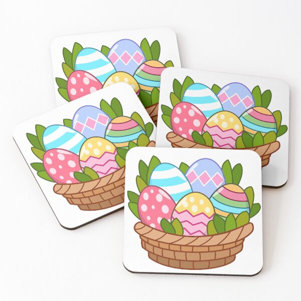 Item preview, Easter Basket with Eggs designed and sold by WildGuess5.