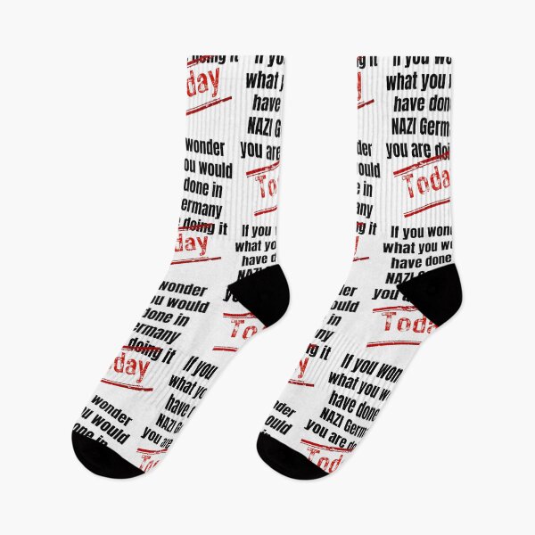 Item preview, If you wonder what you would have done in NAZI Germany you are doing it today designed and sold by Randa Ranmania.