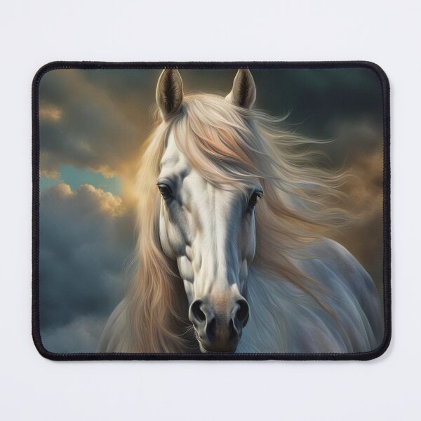 Item preview, Beautiful Horse Long Mane Windswept designed and sold by Stephanie Laird.