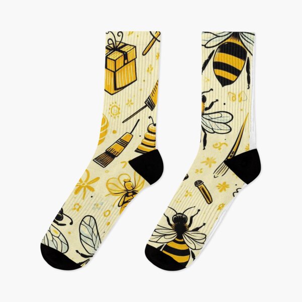 Item preview, Bees Pattern - Nature-inspired Design for Bee Lovers designed and sold by asbno19.