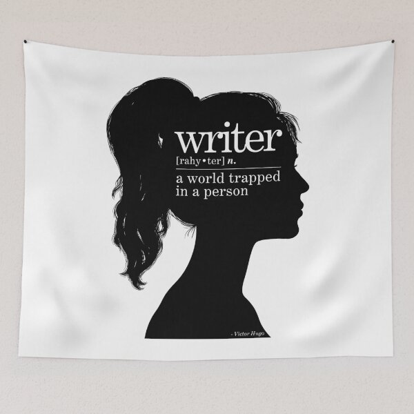 Item preview, Writer: A World Trapped in a Person designed and sold by Olivia Ossege.