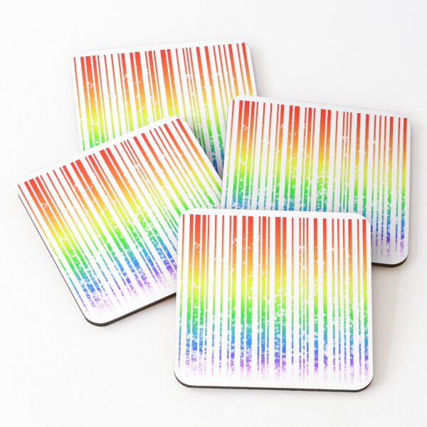 Item preview, LGBTQIA+ Barcode Rainbow Pride Merch Casual Wear designed and sold by Aryn-Singer.