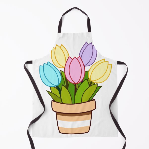 Item preview, Flower Pot with Tulips designed and sold by WildGuess5.