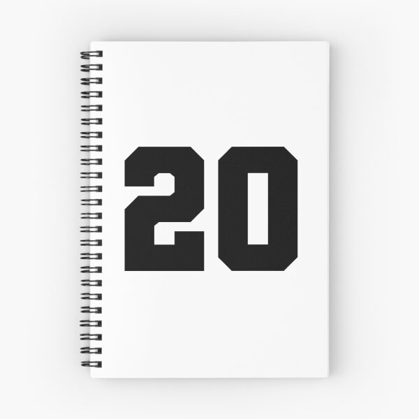 Item preview, 20, twenty, black, soccer league designed and sold by Numbers-Art.