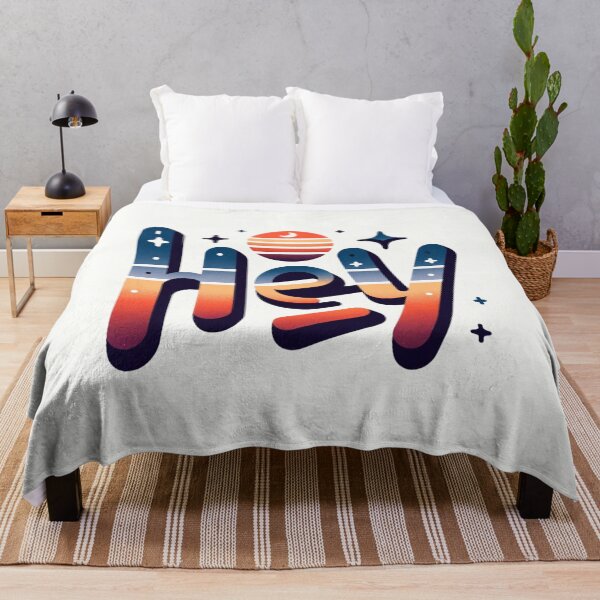 Item preview, Galactic Greeting - Cosmic Hey Sticker designed and sold by PuzzleMart.