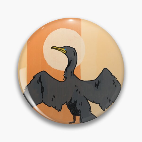 Item preview, Sunning Cormorant designed and sold by candjcane.